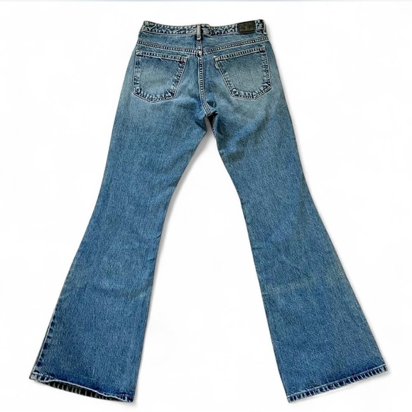 Vintage Silver Tab Flared Blue Levis - Picture 1 of 15